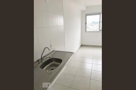 Sala e Cozinha de apartamento à venda com 1 quarto, 27m² em Vila Alpina, São Paulo