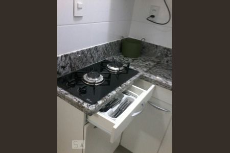 Cozinha de kitnet/studio para alugar com 1 quarto, 20m² em Copacabana, Rio de Janeiro