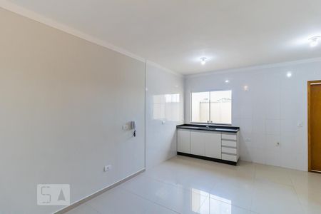 Sala/Cozinha de casa de condomínio à venda com 2 quartos, 54m² em Cidade Patriarca, São Paulo
