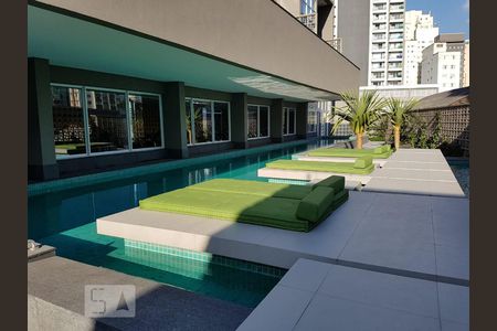 Piscina de kitnet/studio para alugar com 1 quarto, 25m² em Perdizes, São Paulo