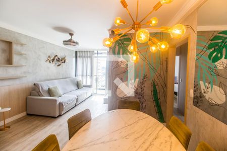 Sala  de apartamento para alugar com 3 quartos, 80m² em Tamboré, Barueri