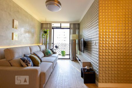 Sala de apartamento para alugar com 2 quartos, 80m² em Tamboré, Barueri