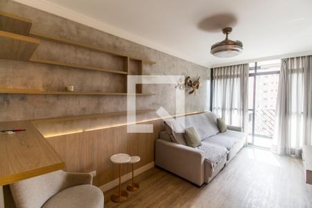 Sala  de apartamento para alugar com 3 quartos, 80m² em Tamboré, Barueri