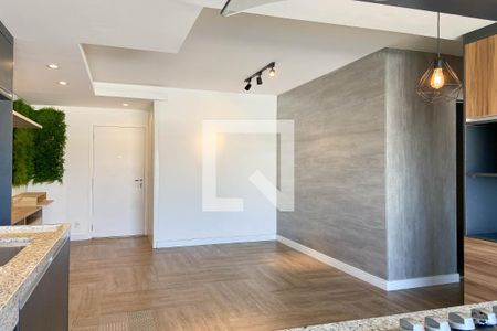 Sala/Cozinha/Varanda Gourmet de apartamento à venda com 2 quartos, 62m² em Continental, Osasco