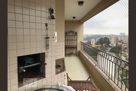 varanda de apartamento para alugar com 3 quartos, 150m² em Jardim Monte Kemel, São Paulo
