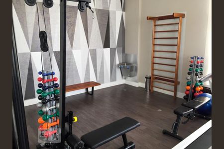 Studio para alugar com 30m², 1 quarto e 1 vaga Studio para alugar com 30m², 1 quarto e 1 vagaÁrea comum - Academia