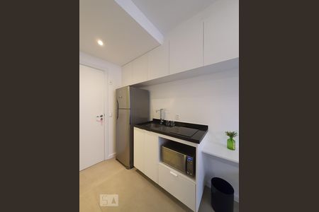 Studio à venda com 26m², 1 quarto e sem vaga Studio à venda com 26m², 1 quarto e sem vagaEspaço da cozinha