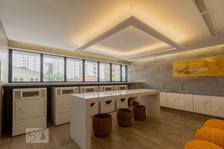 Studio para alugar com 42m², 1 quarto e 1 vaga Studio para alugar com 42m², 1 quarto e 1 vagaLavanderia