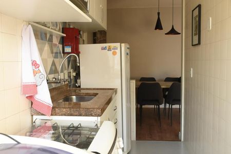 Cozinha de apartamento para alugar com 1 quarto, 50m² em Botafogo, Rio de Janeiro