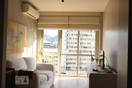 Sala de apartamento para alugar com 1 quarto, 50m² em Botafogo, Rio de Janeiro