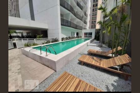 Área comum - Piscina de kitnet/studio à venda com 1 quarto, 22m² em Centro, São Paulo