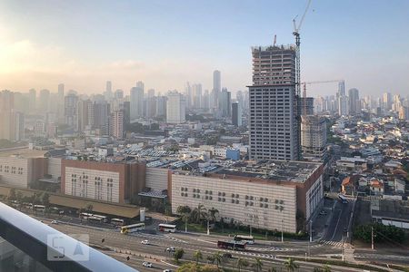 Vista varanda de apartamento à venda com 1 quarto, 38m² em Tatuapé, São Paulo