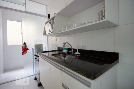 Cozinha de apartamento para alugar com 1 quarto, 36m² em Jardim Franca, São Paulo