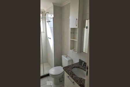 Banheiro do Quarto 2 de apartamento à venda com 2 quartos, 55m² em Planalto, São Bernardo do Campo