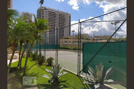 Área comum - Quadra de Tênis de apartamento para alugar com 2 quartos, 108m² em Barra da Tijuca, Rio de Janeiro