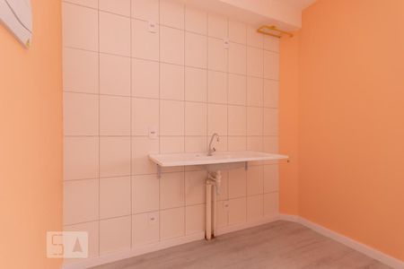 Cozinha de apartamento para alugar com 1 quarto, 24m² em Vila Campanela, São Paulo