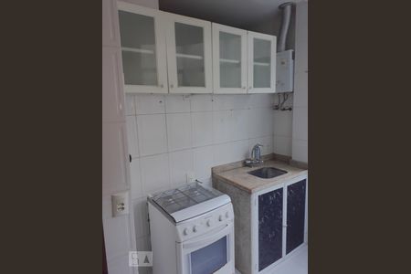 Cozinha de kitnet/studio à venda com 1 quarto, 31m² em Copacabana, Rio de Janeiro