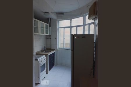 Cozinha de kitnet/studio à venda com 1 quarto, 31m² em Copacabana, Rio de Janeiro