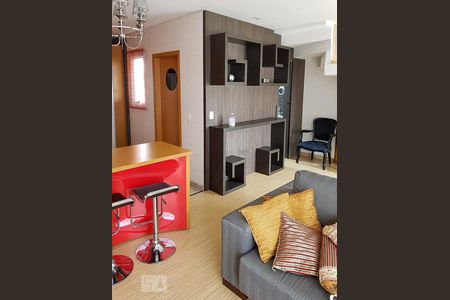 Sala de apartamento para alugar com 1 quarto, 80m² em Mercês, Curitiba