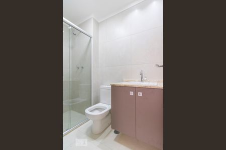 Banheiro da Suite de apartamento para alugar com 2 quartos, 64m² em Campestre, Santo André