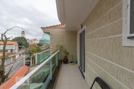 Varanda da Suíte 1 de casa à venda com 3 quartos, 200m² em Vila Dom Pedro Ii, São Paulo