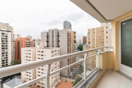 Varanda de apartamento para alugar com 1 quarto, 45m² em Vila Olímpia, São Paulo