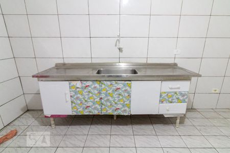 Cozinha de casa de condomínio para alugar com 2 quartos, 45m² em Cocaia, Guarulhos