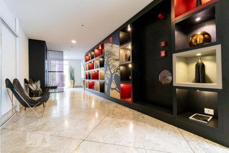 Área comum - interna de kitnet/studio para alugar com 1 quarto, 30m² em Paraíso, São Paulo