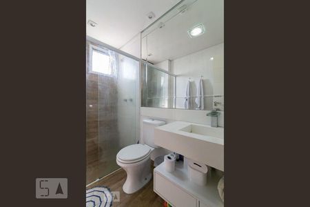 Banheiro Social de apartamento à venda com 4 quartos, 98m² em Vila Vera, São Paulo