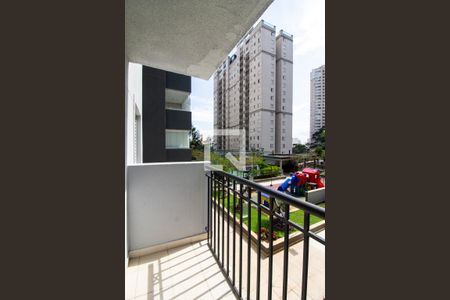 Sacada da Sala de apartamento para alugar com 2 quartos, 53m² em Vila Augusta, Guarulhos