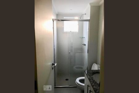 Banheiro da Suíte de apartamento à venda com 2 quartos, 63m² em Vila Regente Feijó, São Paulo