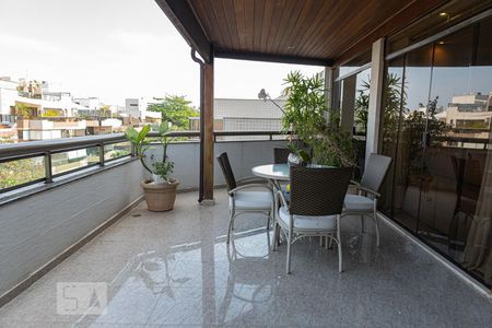 Varanda de apartamento à venda com 5 quartos, 372m² em Recreio dos Bandeirantes, Rio de Janeiro