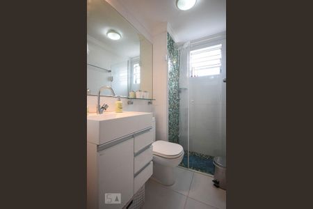 Banheiro de apartamento para alugar com 2 quartos, 49m² em Jardim Ampliação, São Paulo