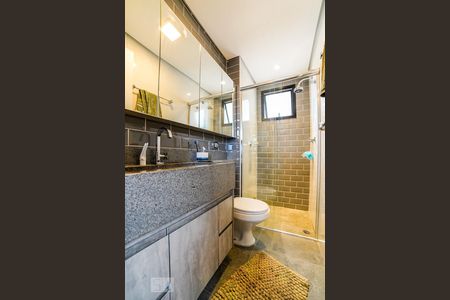 Banheiro da Suíte de apartamento para alugar com 3 quartos, 70m² em Vila Gustavo, São Paulo