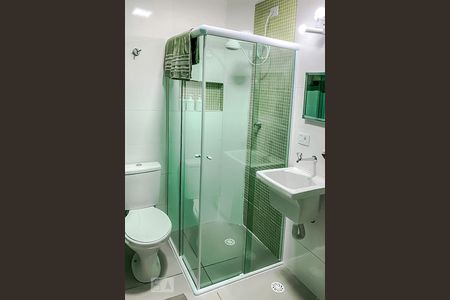 Studio para alugar com 37m², 1 quarto e sem vaga Studio para alugar com 37m², 1 quarto e sem vagaBanheiro