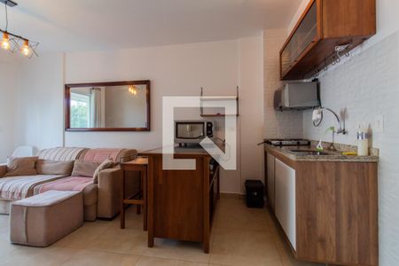 Cozinha de apartamento à venda com 1 quarto, 51m² em Jardim Ampliação, São Paulo