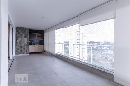 Varanda Gourmet de apartamento para alugar com 3 quartos, 132m² em Vila Anastácio, São Paulo