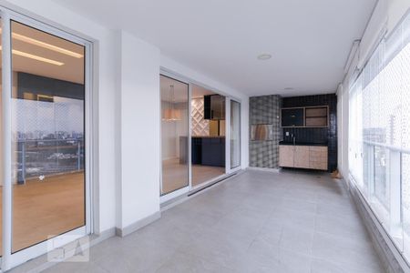 Varanda Gourmet de apartamento para alugar com 3 quartos, 132m² em Vila Anastácio, São Paulo