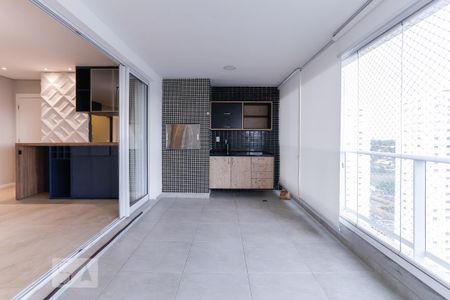 Varanda Gourmet de apartamento para alugar com 3 quartos, 132m² em Vila Anastácio, São Paulo