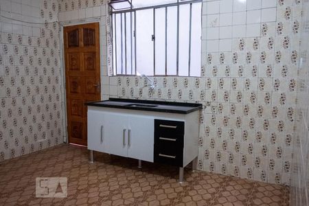 Cozinha de casa para alugar com 1 quarto, 50m² em Jardim Ângela (zona Leste), São Paulo