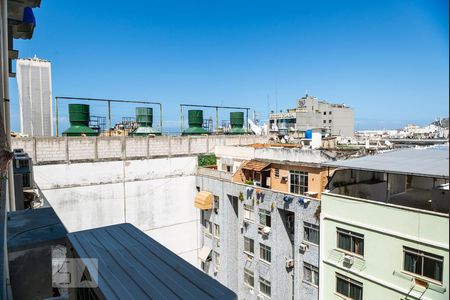 Vista da Sala de apartamento à venda com 2 quartos, 80m² em Leme, Rio de Janeiro