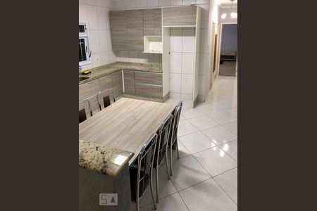 Cozinha de casa para alugar com 1 quarto, 50m² em Jardim Nordeste, São Paulo