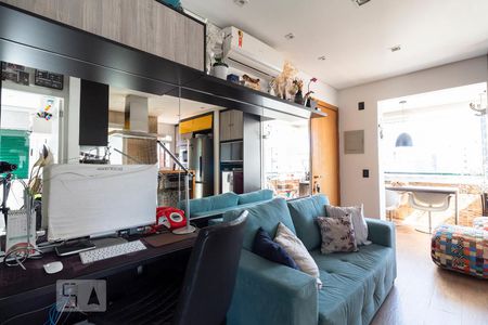 Sala de apartamento à venda com 1 quarto, 40m² em Jardim Paulista, São Paulo