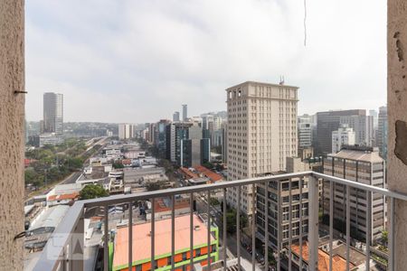 Apartamento à venda com 58m², 1 quarto e 1 vagaVaranda do Quarto 