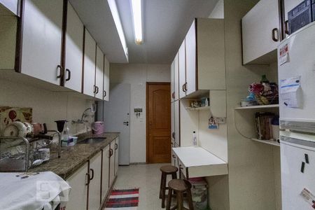 Cozinha de apartamento à venda com 3 quartos, 65m² em Laranjeiras, Rio de Janeiro