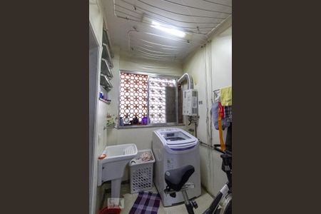Área de Serviço de apartamento à venda com 3 quartos, 65m² em Laranjeiras, Rio de Janeiro