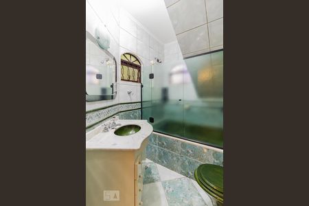 Banheiro da Suíte 1 de casa à venda com 4 quartos, 280m² em Parque Residencial Oratorio, São Paulo