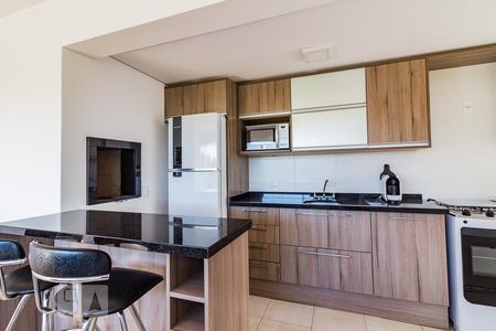 Cozinha de apartamento à venda com 2 quartos, 65m² em Tristeza, Porto Alegre