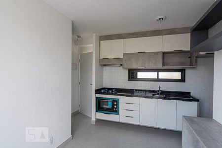 Sala/Cozinha de apartamento para alugar com 2 quartos, 55m² em Santa Maria, Santo André