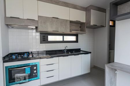 Cozinha de apartamento para alugar com 2 quartos, 55m² em Santa Maria, Santo André